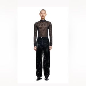 H&M x Mugler Biker Pants